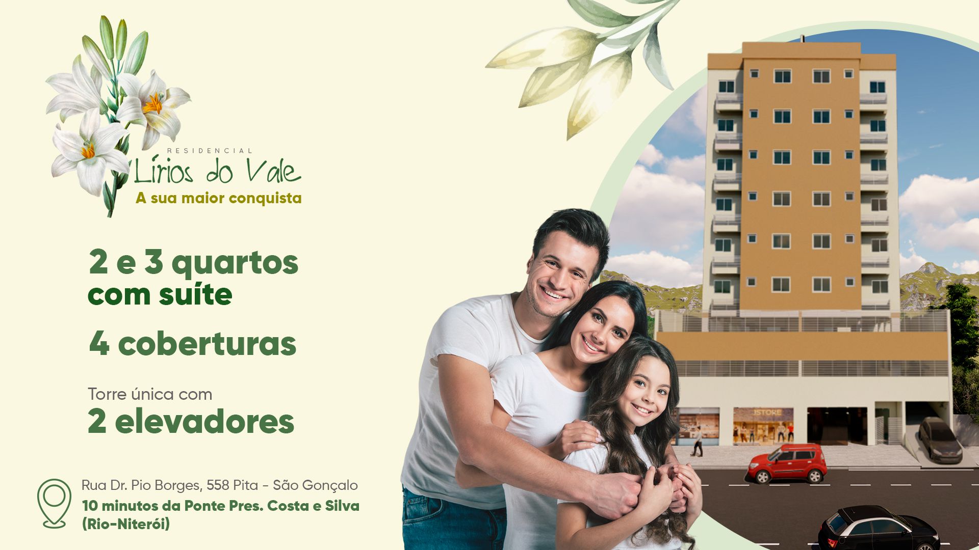 Fachada Lírios do Vale