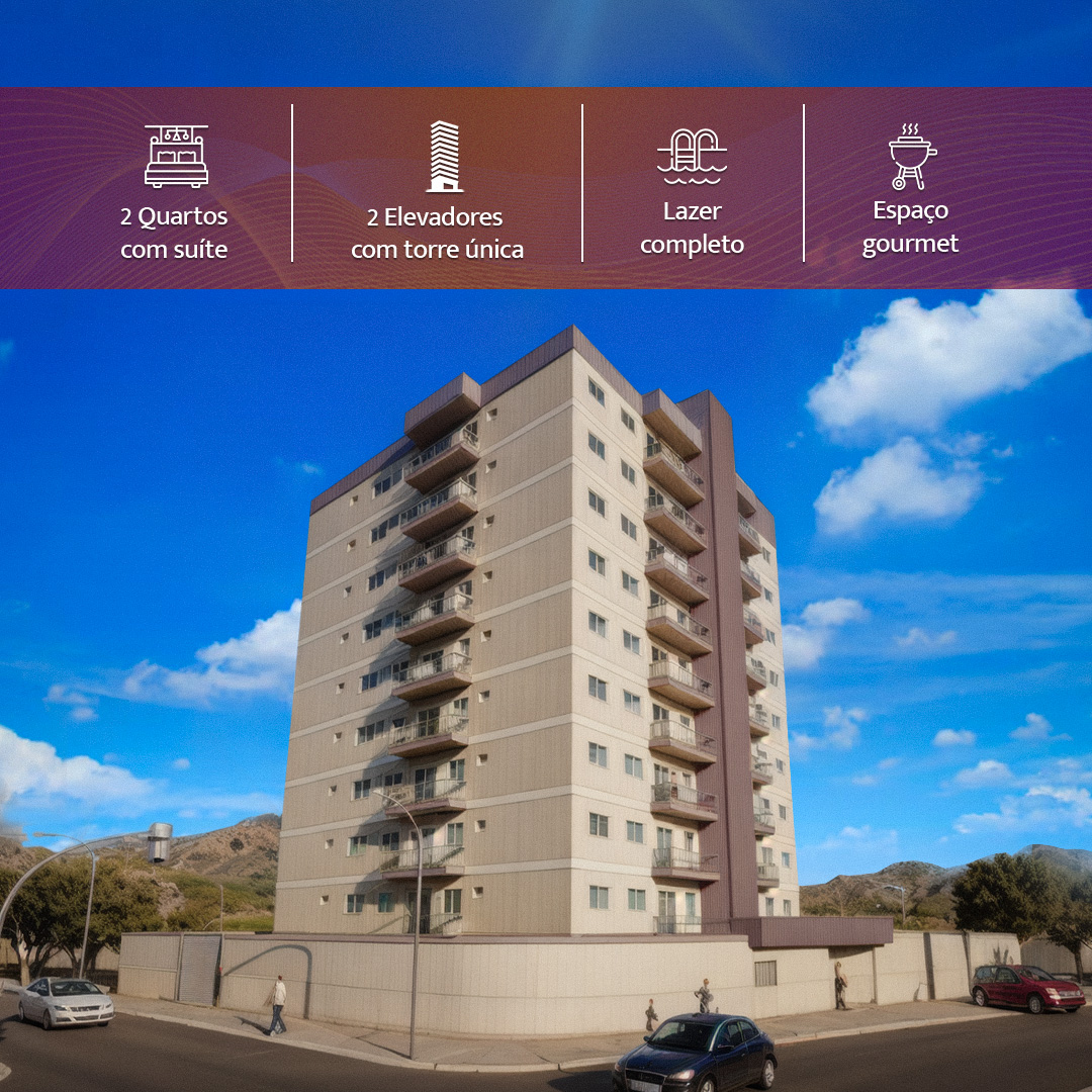 Fachada do Violeta Residencial